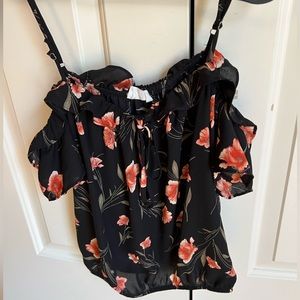 Off the shoulder shirt